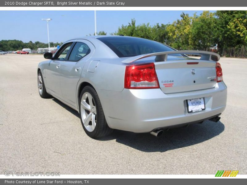 Bright Silver Metallic / Dark Slate Gray 2010 Dodge Charger SRT8