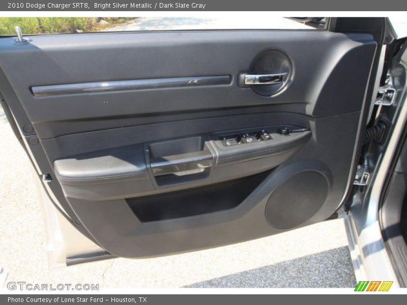 Bright Silver Metallic / Dark Slate Gray 2010 Dodge Charger SRT8