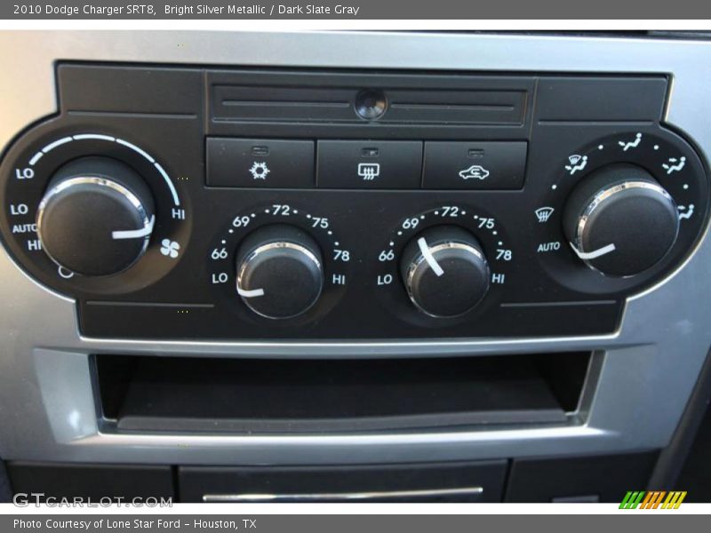 Bright Silver Metallic / Dark Slate Gray 2010 Dodge Charger SRT8