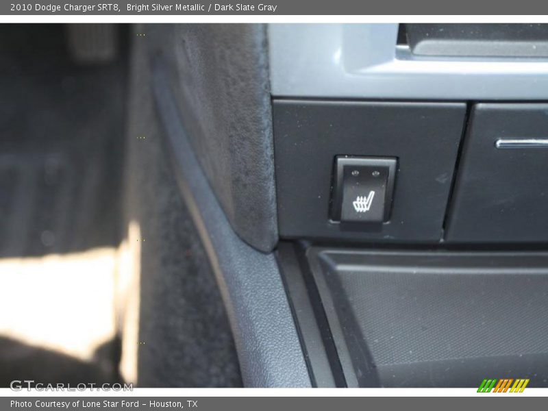 Bright Silver Metallic / Dark Slate Gray 2010 Dodge Charger SRT8