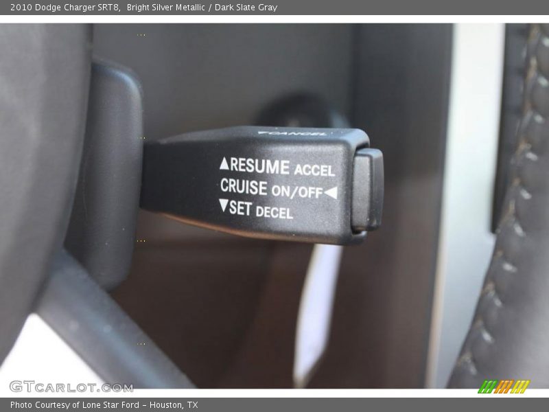 Bright Silver Metallic / Dark Slate Gray 2010 Dodge Charger SRT8