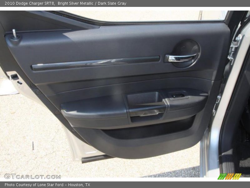 Bright Silver Metallic / Dark Slate Gray 2010 Dodge Charger SRT8