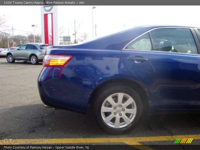 Blue Ribbon Metallic / Ash 2009 Toyota Camry Hybrid