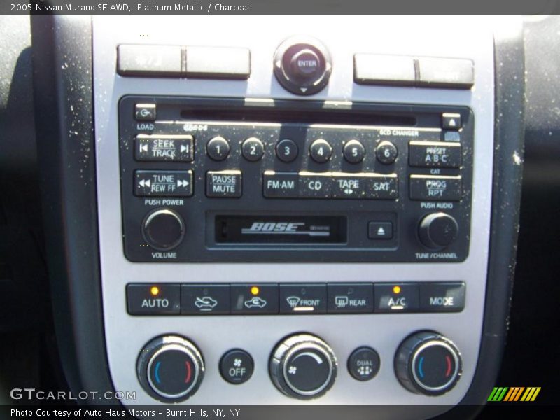 Platinum Metallic / Charcoal 2005 Nissan Murano SE AWD
