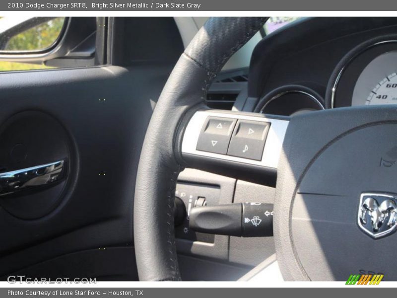 Bright Silver Metallic / Dark Slate Gray 2010 Dodge Charger SRT8