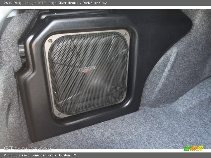 Bright Silver Metallic / Dark Slate Gray 2010 Dodge Charger SRT8