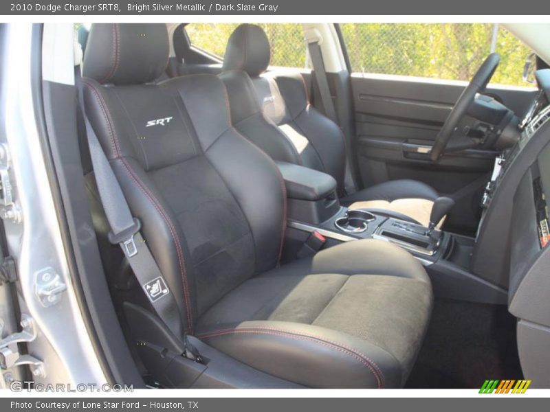 Bright Silver Metallic / Dark Slate Gray 2010 Dodge Charger SRT8