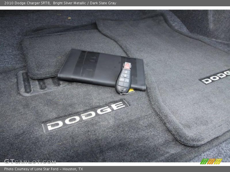 Bright Silver Metallic / Dark Slate Gray 2010 Dodge Charger SRT8