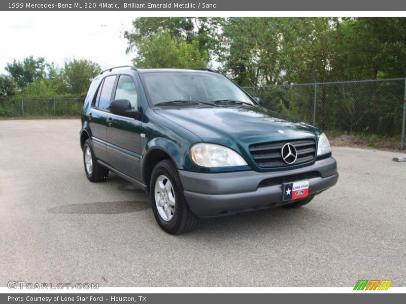 Brilliant Emerald Metallic / Sand 1999 Mercedes-Benz ML 320 4Matic