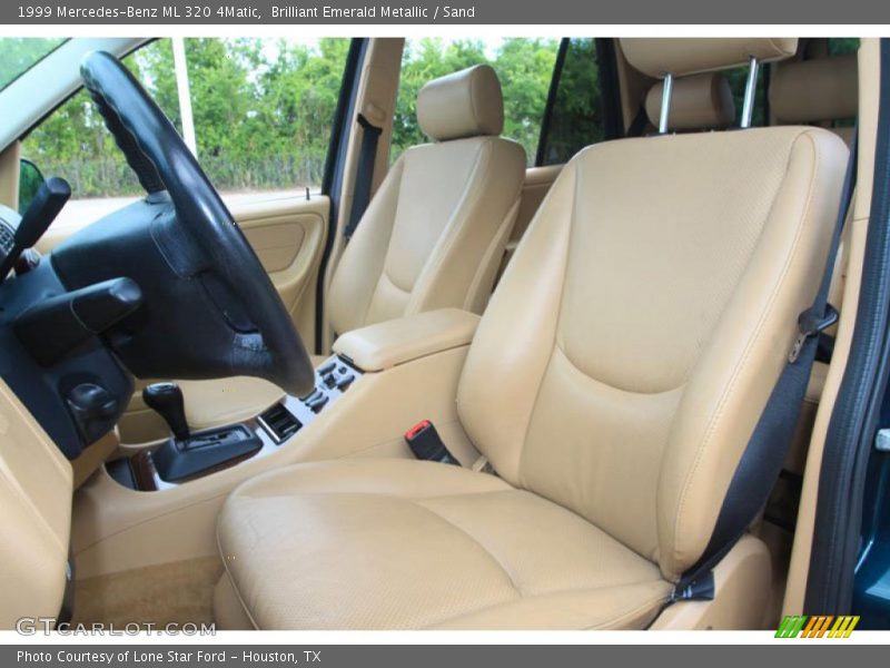 Brilliant Emerald Metallic / Sand 1999 Mercedes-Benz ML 320 4Matic