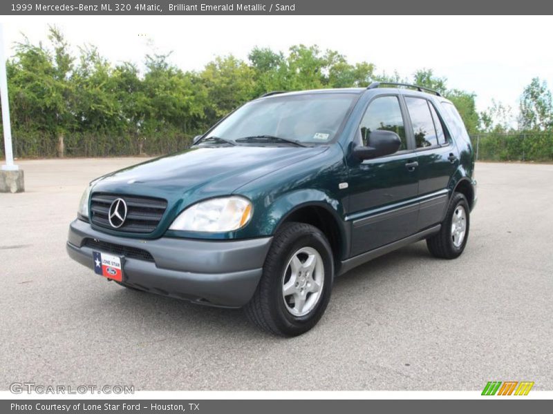 Brilliant Emerald Metallic / Sand 1999 Mercedes-Benz ML 320 4Matic