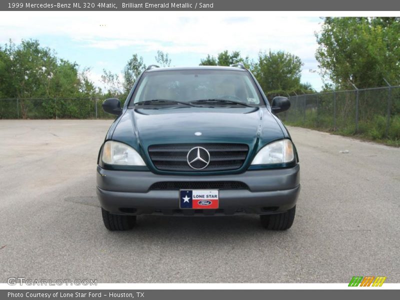 Brilliant Emerald Metallic / Sand 1999 Mercedes-Benz ML 320 4Matic