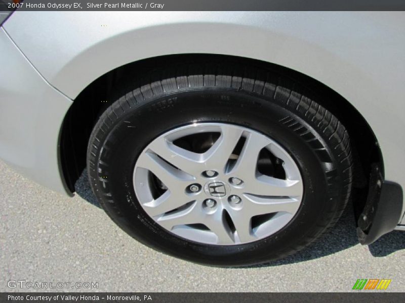 Silver Pearl Metallic / Gray 2007 Honda Odyssey EX