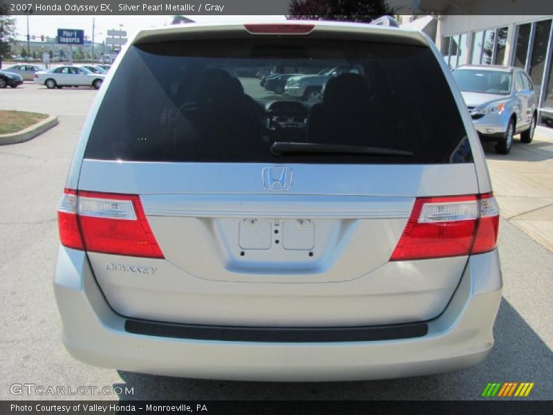 Silver Pearl Metallic / Gray 2007 Honda Odyssey EX