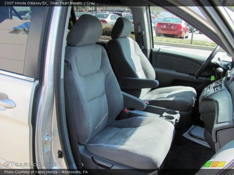 Silver Pearl Metallic / Gray 2007 Honda Odyssey EX