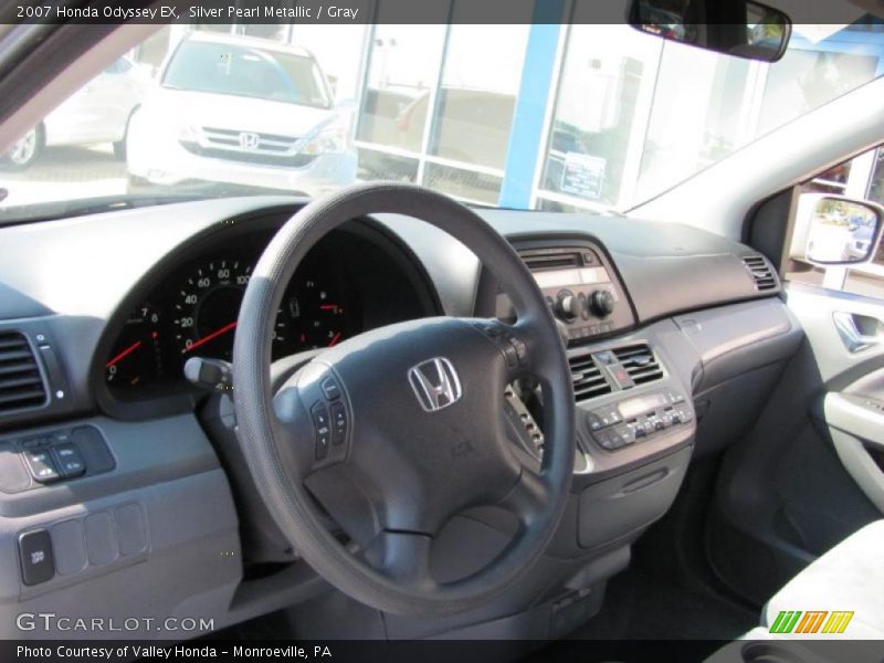 Silver Pearl Metallic / Gray 2007 Honda Odyssey EX