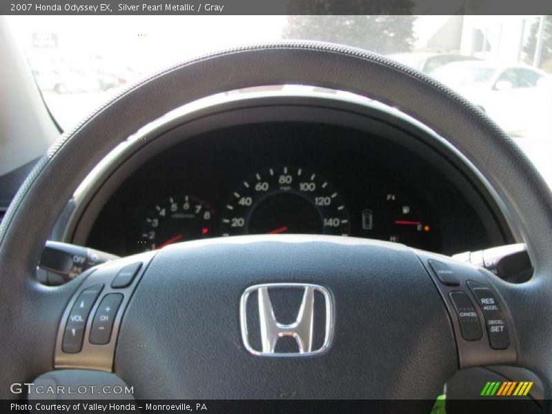 Silver Pearl Metallic / Gray 2007 Honda Odyssey EX