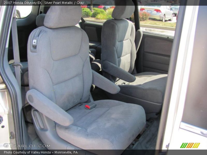 Silver Pearl Metallic / Gray 2007 Honda Odyssey EX