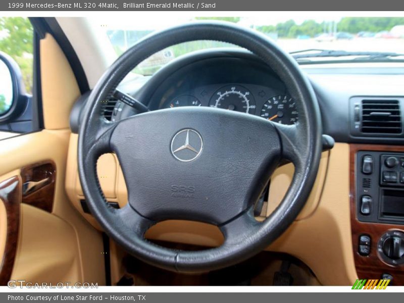 Brilliant Emerald Metallic / Sand 1999 Mercedes-Benz ML 320 4Matic
