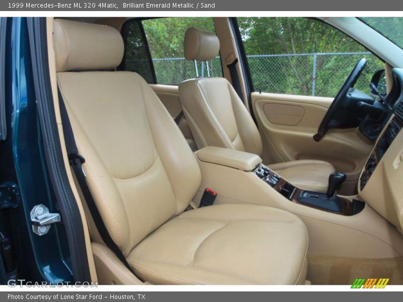 Brilliant Emerald Metallic / Sand 1999 Mercedes-Benz ML 320 4Matic