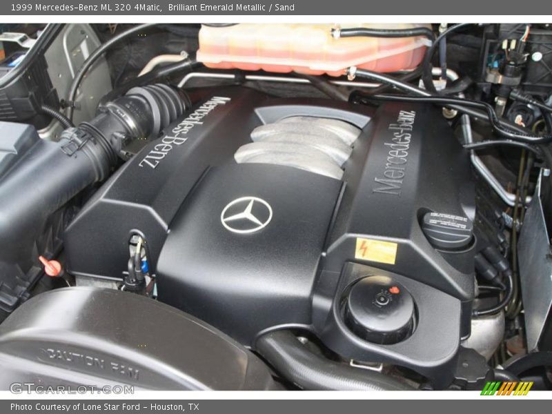 Brilliant Emerald Metallic / Sand 1999 Mercedes-Benz ML 320 4Matic