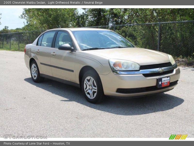 Light Driftwood Metallic / Neutral Beige 2005 Chevrolet Malibu Sedan