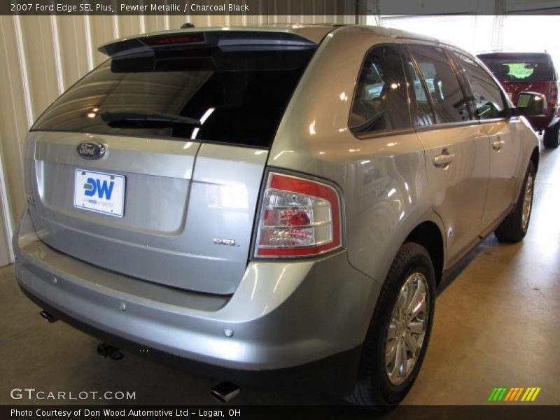 Pewter Metallic / Charcoal Black 2007 Ford Edge SEL Plus