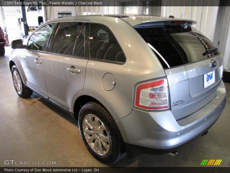 Pewter Metallic / Charcoal Black 2007 Ford Edge SEL Plus