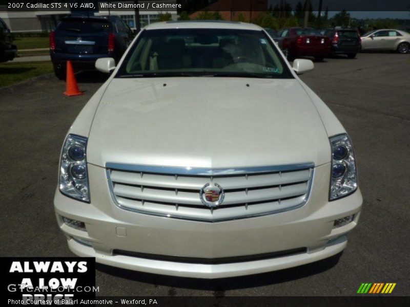 White Diamond / Cashmere 2007 Cadillac STS 4 V6 AWD