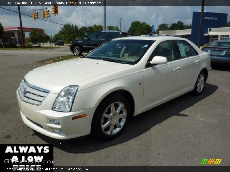 White Diamond / Cashmere 2007 Cadillac STS 4 V6 AWD