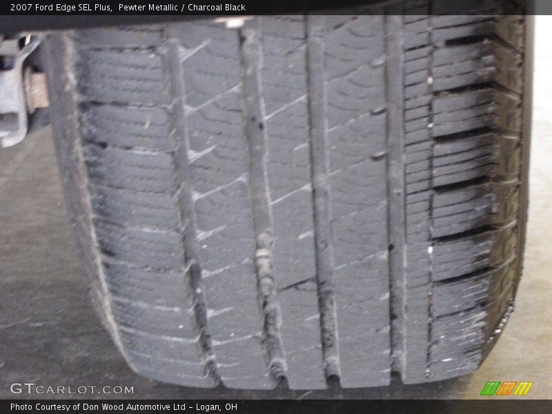 Pewter Metallic / Charcoal Black 2007 Ford Edge SEL Plus