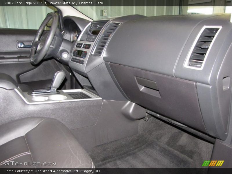 Pewter Metallic / Charcoal Black 2007 Ford Edge SEL Plus