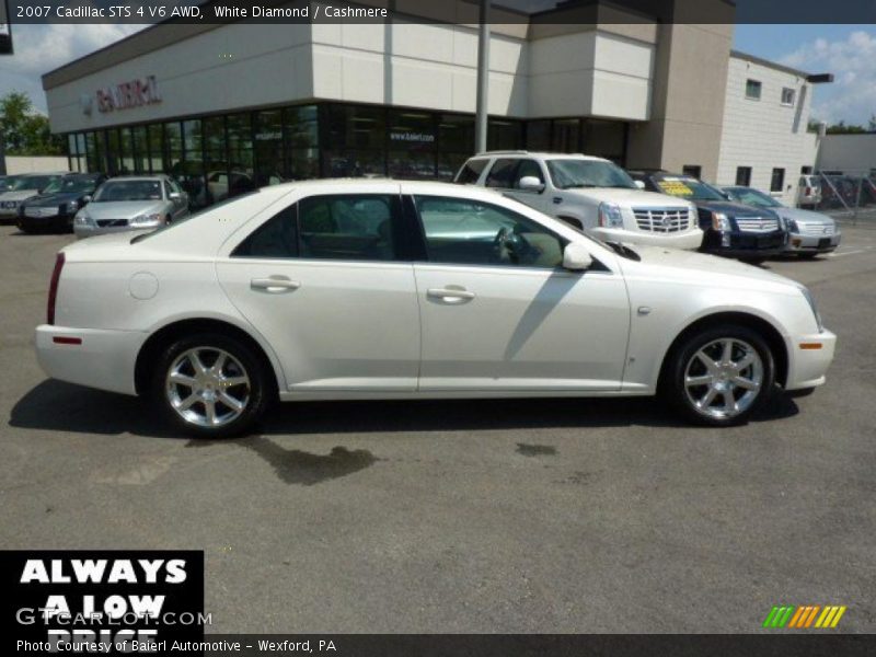 White Diamond / Cashmere 2007 Cadillac STS 4 V6 AWD