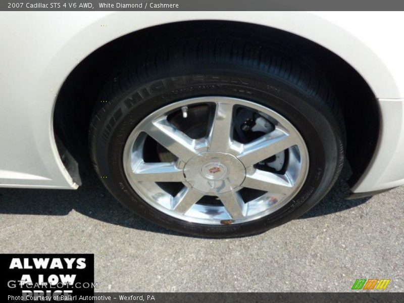 White Diamond / Cashmere 2007 Cadillac STS 4 V6 AWD