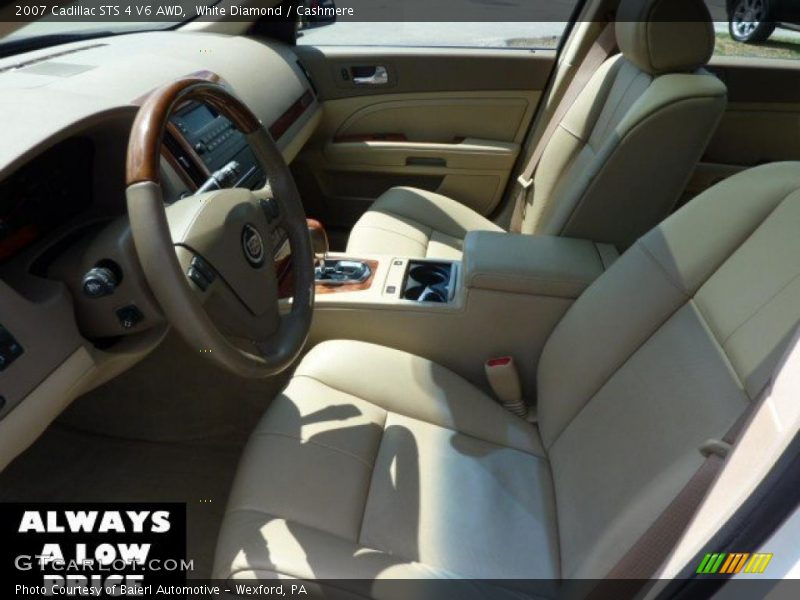 White Diamond / Cashmere 2007 Cadillac STS 4 V6 AWD