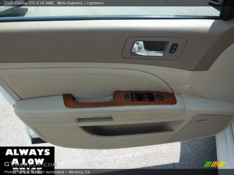 White Diamond / Cashmere 2007 Cadillac STS 4 V6 AWD