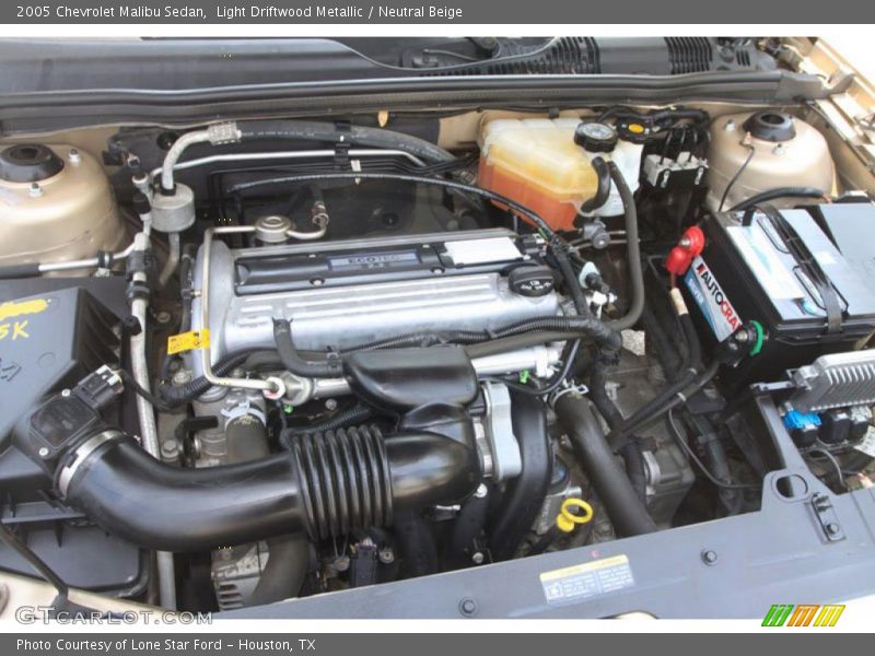 Light Driftwood Metallic / Neutral Beige 2005 Chevrolet Malibu Sedan