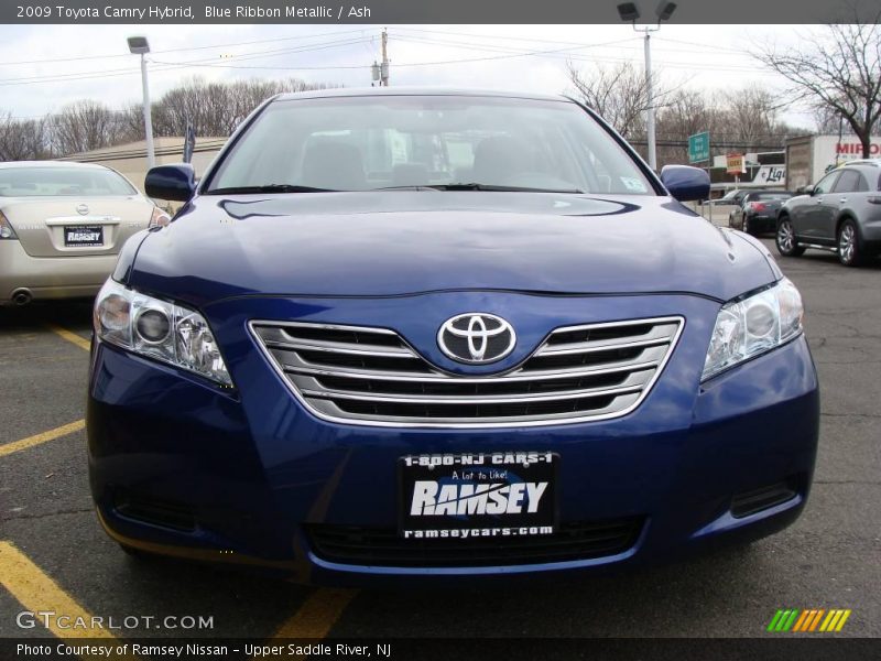 Blue Ribbon Metallic / Ash 2009 Toyota Camry Hybrid