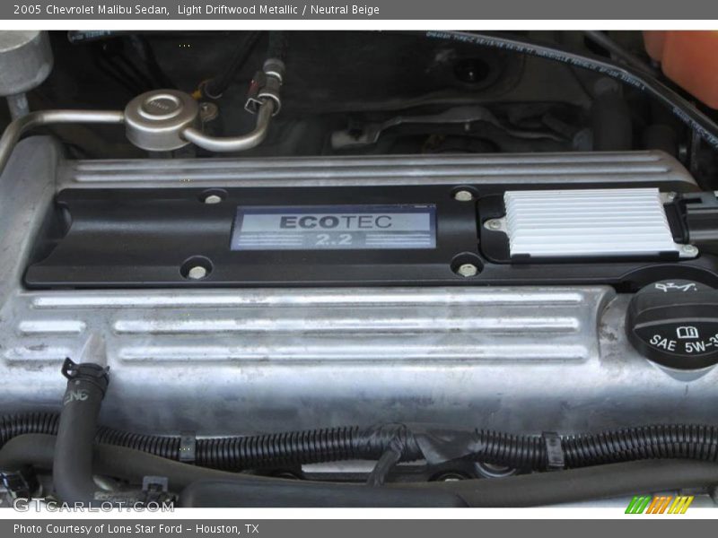 Light Driftwood Metallic / Neutral Beige 2005 Chevrolet Malibu Sedan
