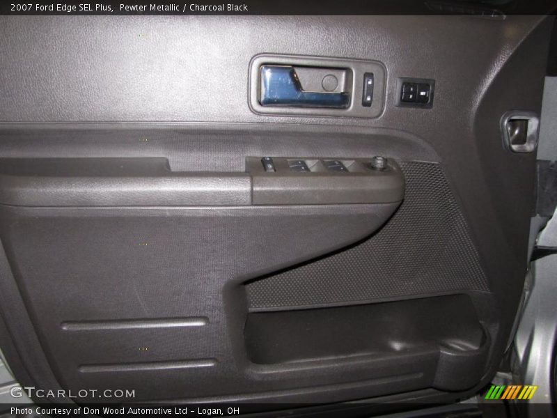 Pewter Metallic / Charcoal Black 2007 Ford Edge SEL Plus