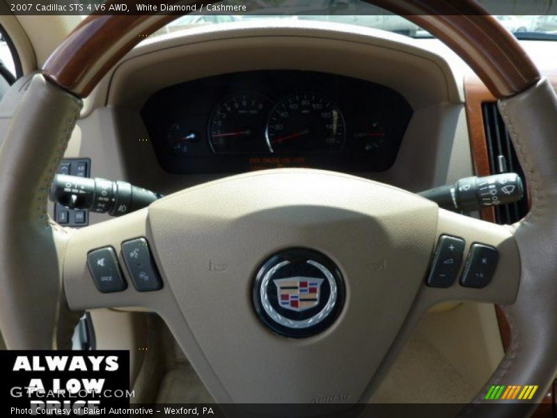 White Diamond / Cashmere 2007 Cadillac STS 4 V6 AWD