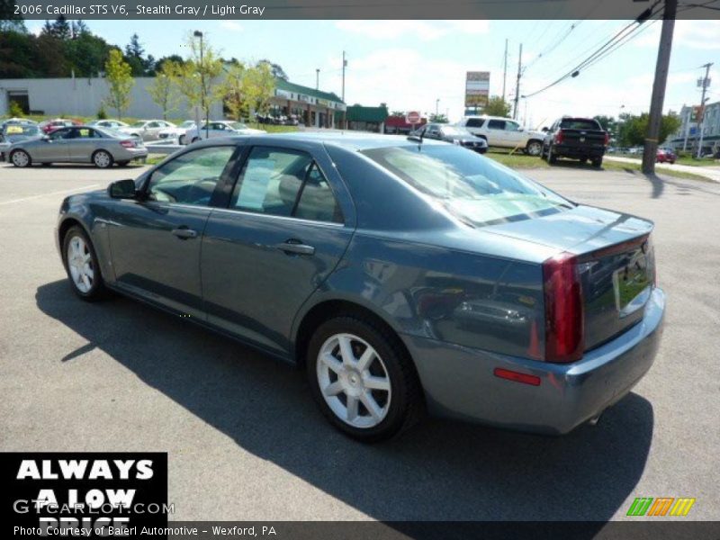 Stealth Gray / Light Gray 2006 Cadillac STS V6