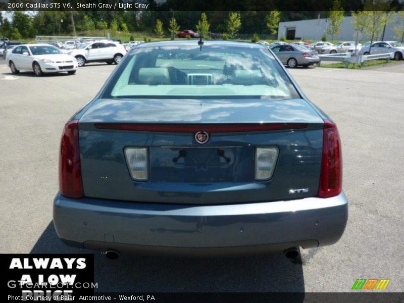 Stealth Gray / Light Gray 2006 Cadillac STS V6