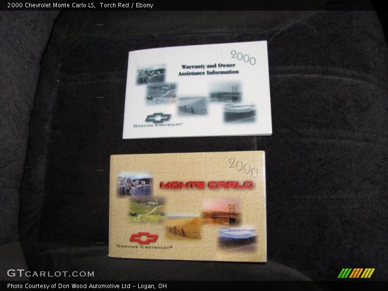 Torch Red / Ebony 2000 Chevrolet Monte Carlo LS
