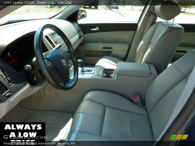 Stealth Gray / Light Gray 2006 Cadillac STS V6