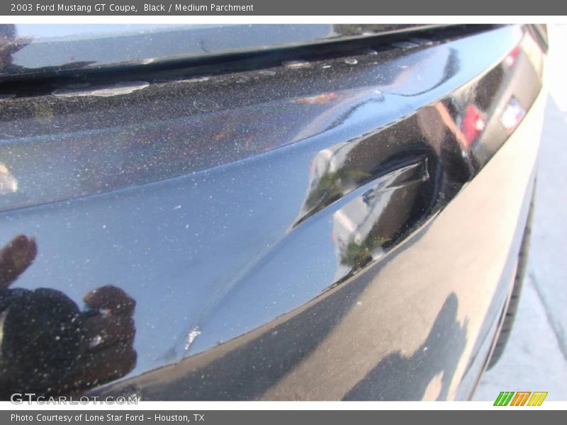 Black / Medium Parchment 2003 Ford Mustang GT Coupe