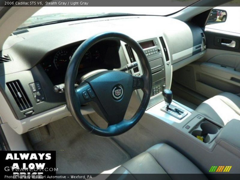 Stealth Gray / Light Gray 2006 Cadillac STS V6