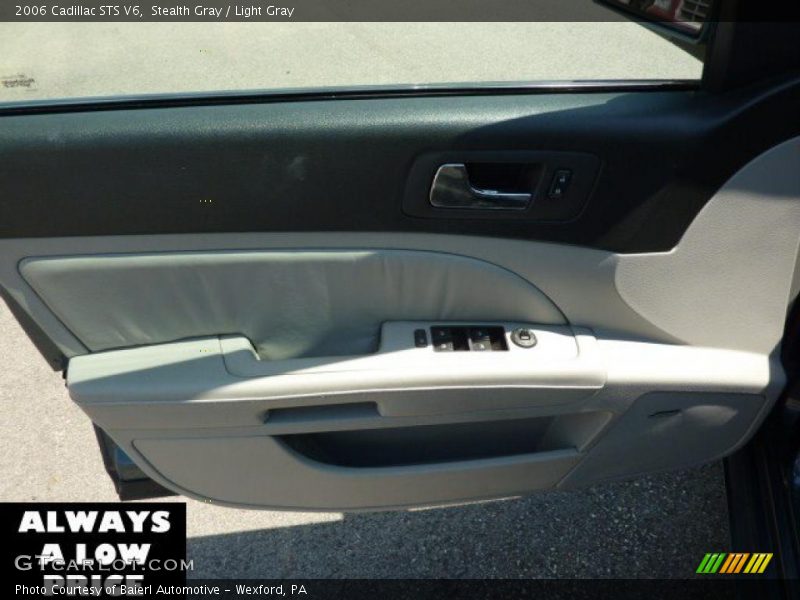 Stealth Gray / Light Gray 2006 Cadillac STS V6