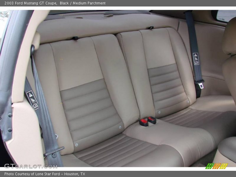 Black / Medium Parchment 2003 Ford Mustang GT Coupe
