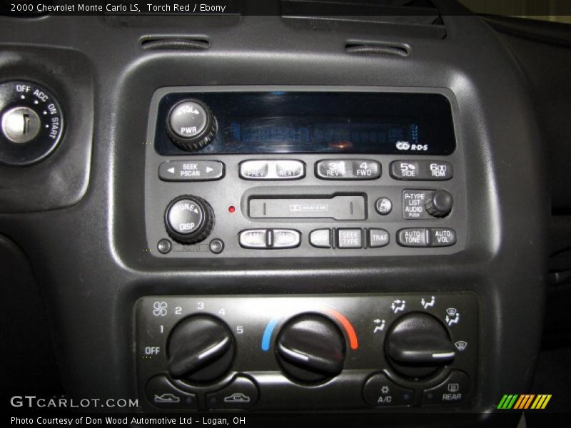 Torch Red / Ebony 2000 Chevrolet Monte Carlo LS
